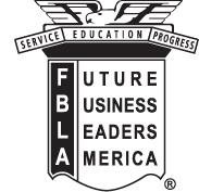 sale or otherwise, without the explicit written permission of FBLA-PBL. For additional information, contact FBLA-PBL. (communications@fbla.