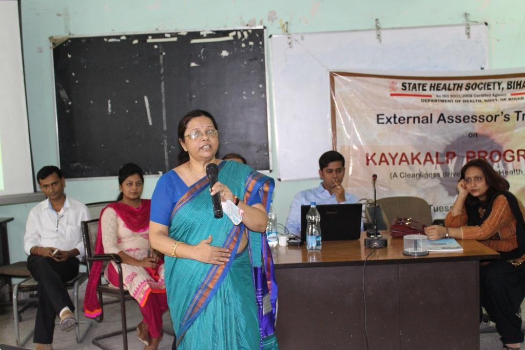 Kayakalp External Assessor Training 26 th August 2016, Patna Conducted by National Health System Resource