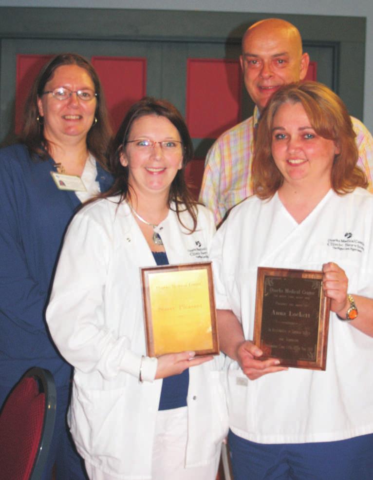 Ozarks Medical Center 5 RN and LPN of the Year chosen from hospital, clinic systems Congratulations to Nurse of the Year recipients Lisa Wade, RN Judy Foht, RN David Huddleston, LPN Stacee Pleasant,