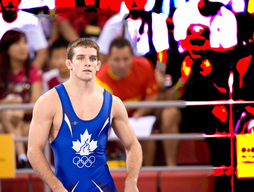 Freestyle & Greco Roman Matt Gentry '05, shown here in 2008 in Beijing, is a two-time Olympian (2008 and 2012).
