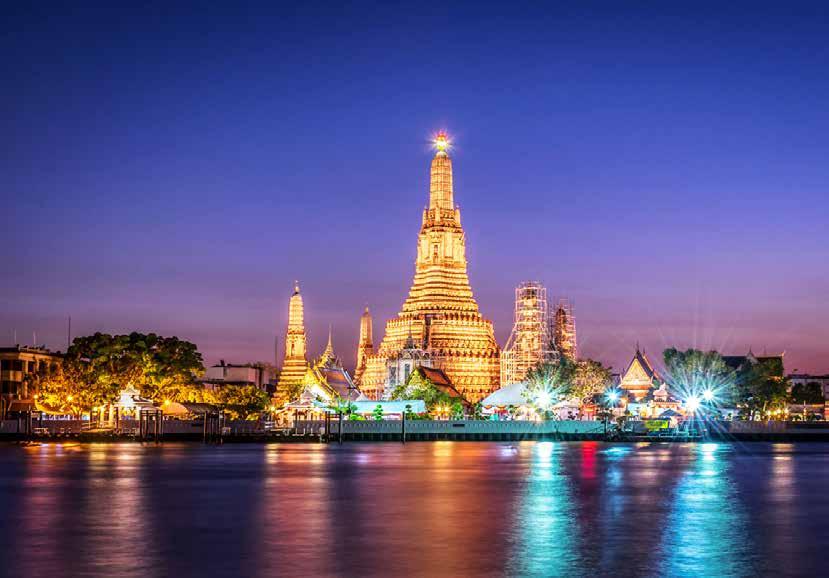 About Bangkok, Thailand Bangkok, Thailand s capital city is known for its ornate shrines and vibrant street life.
