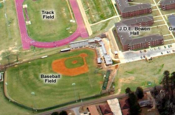 On Campus Venues Baseball: RWE Jones Park/ Wilbert Ellis Field Instruct EMS to report to the front entrance of the RWE Jones Stadium located on the east end of Hutchinson St Supplies on the field: 4.