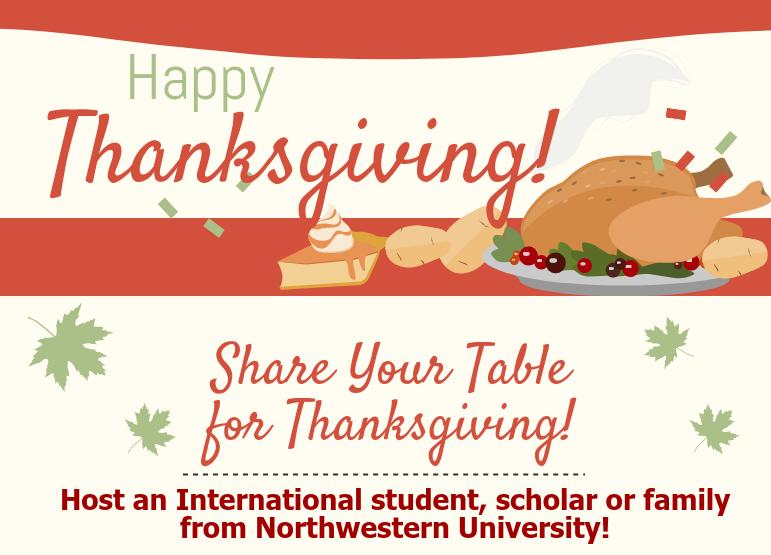Share Your Table for Thanksgiving Program 9th Year Anniversary!