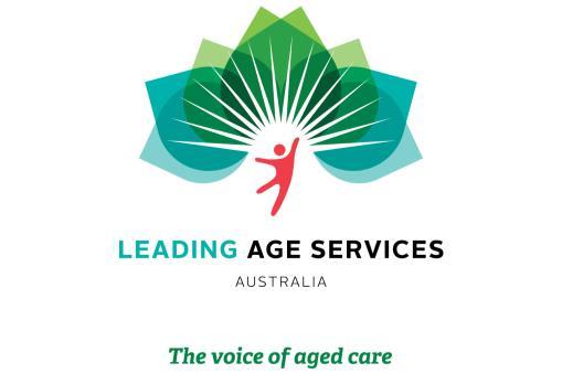 SINGLE AGED CARE QUALITY FRAMEWORK April 2017 The voice of aged care www.