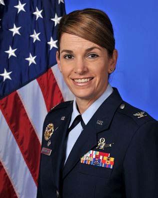 She has served in a variety of space operations, acquisition and staff assignments associated with space based missile warning; intelligence, surveillance, and reconnaissance; and communication