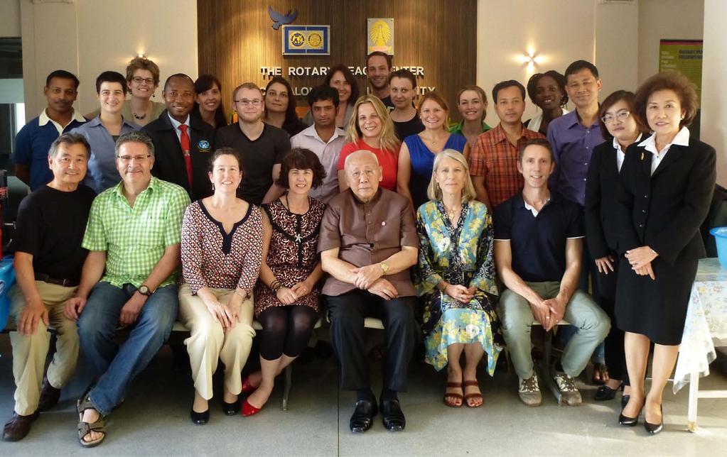 Rotary selects up to 100 individuals yearly from around the globe to receive fully funded fellowships for master s and professional studies in peace and conflict resolution.