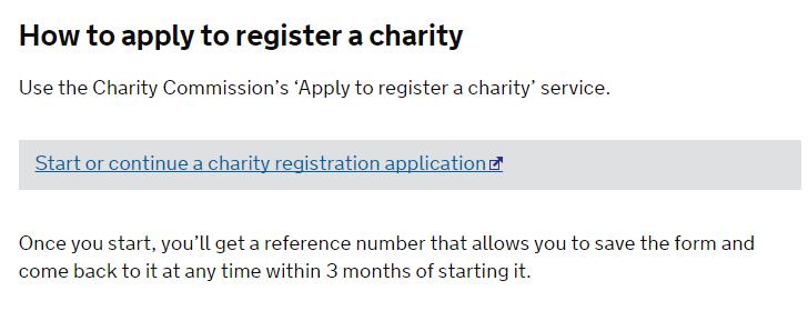 STEP 2: Getting Started You should first of all read the overview page at: www.gov.uk/guidance/how-to-register-your-charitycc21b.