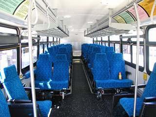 These buses replaced existing buses that were 20 years old, with an average mileage of 950,000 each.