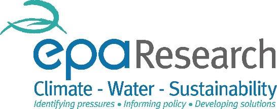 June 2018 The EPA Research Programme is a Government of Ireland