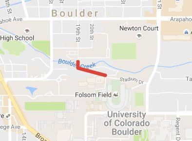 2018-2021 Transportation Improvement Program (Approved TIP) Title: 19th Street Trail and Bridge: Boulder Creek Trail to CU Main Campus Project Type: Bicycle and Pedestrian Projects (New) TIP-ID:
