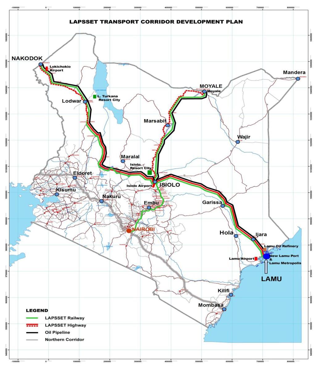 LAPSSET Project Lamu Port Southern Sudan Ethiopia Transport and Economic