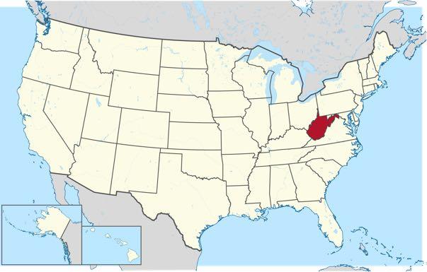 West Virginia Population 18-55 Population Number of Institutions State % of National 1,831,102 0.6% 823,996 0.5% 45 0.