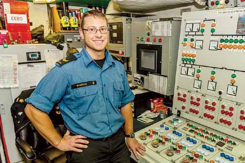 He s been deployed in HMCS Summerside since January 26, 2018 to West Africa as part of Op PROJECTION a strategic engagement with regional nations to support capacity building and foster relationships