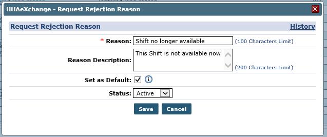 Reference Table Management In the Reference Table Management functionality, a Broadcast Reject Reason dropdown has been added for Users to create and manage Broadcast Rejection Reason on Open shifts.
