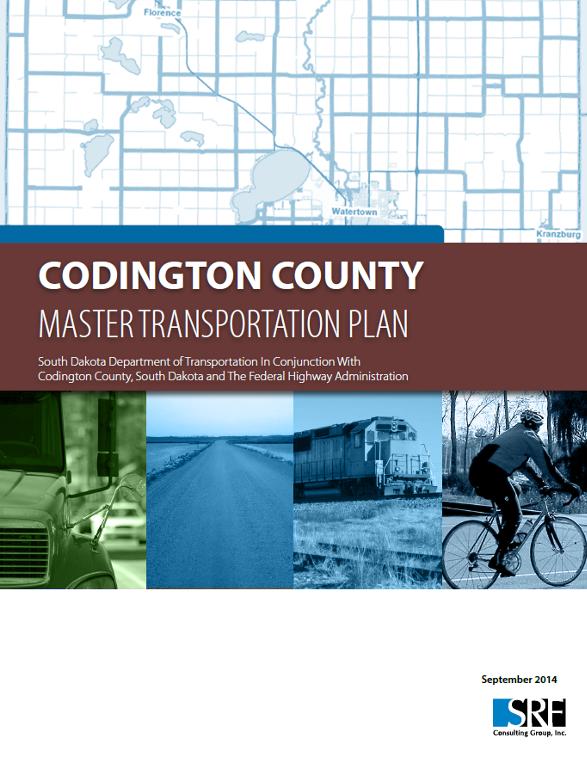 Codington County Master Transportation Plan 2014 Cost: