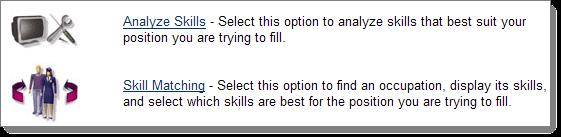 The screen lets you edit those skill sets or create new ones. Editing a Staff Skill Set Click the Skill Set Title to view the options selected for that skill set.