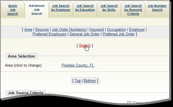 From this screen, you can: Make Mass Job Referrals Find multiple jobs, find an individual candidate, and make the mass job referrals to candidate and employer. (See page 14-2.