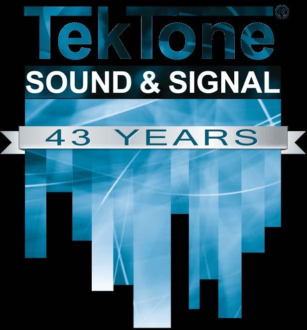 TekTone History Founded in 1973, TekTone designs and manufactures UL
