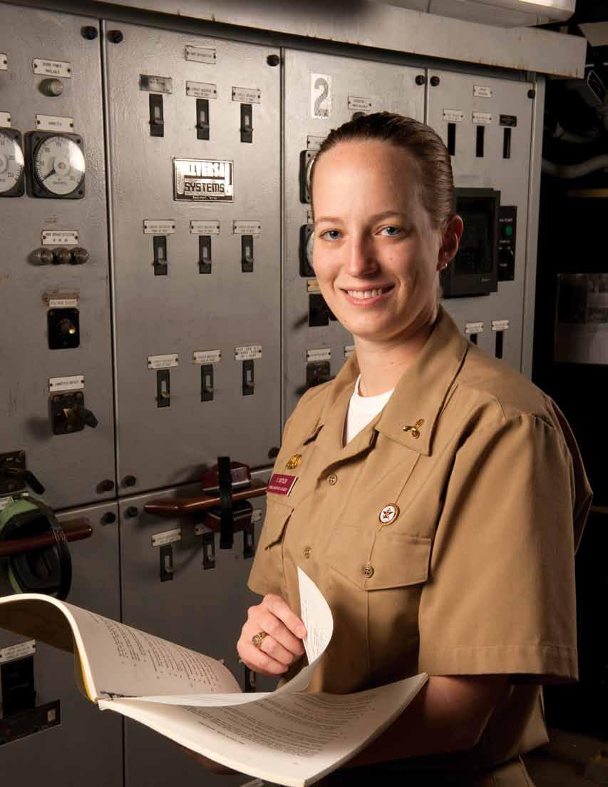 Cadet Cassandra Sattler Marine Engineering Technology major Derby, Kansas I was looking for an