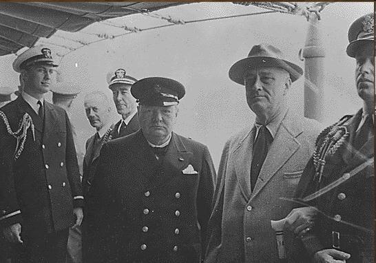 Edging Toward War In August 1941, President Roosevelt and Prime Minister