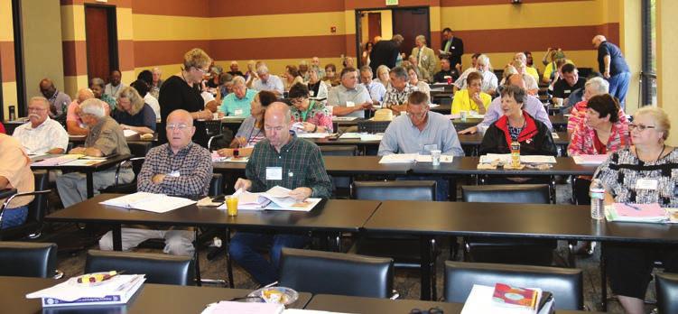 Officials discuss municipal finance at League workshop Approximately 115 municipal officials and personnel from across the state attended the certification workshop entitled, Municipal Finance: