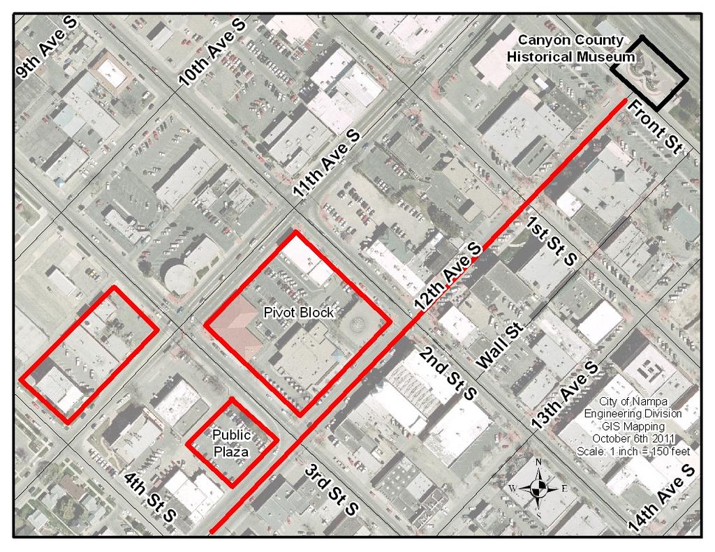 Site Description The Nampa Development Corporation is seeking qualified developers with the expertise and financial capacity to partner with NDC in the redevelopment of a City owned block and an