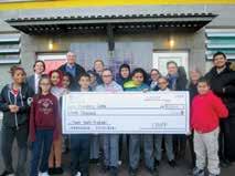 with Beneficial Bank and awards a $5,000 grant for