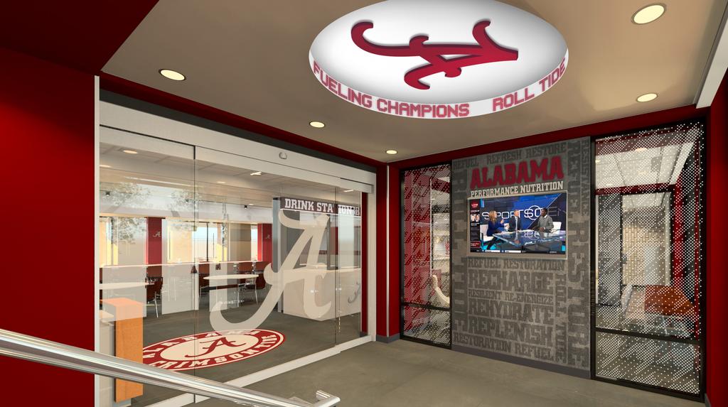 Fueling champions The Dining and Nutrition Facility was designed with the student athlete s needs in mind.