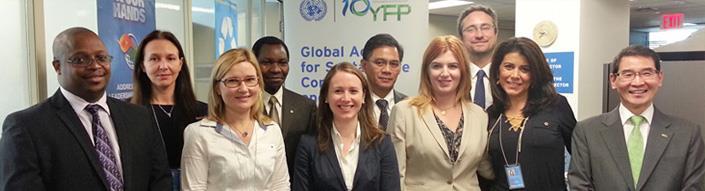 10YFP Board Established on 16 th September, 2013 10 members, nominated by UN regional groups in New York, two countries successively sharing a seat in current 2 year term Bangladesh/Indonesia, Chile,
