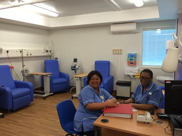 A purpose built unit With some financial input from the Clinical Commisioning Group (CCG), in January 2014, Ambulatory Care finally moved into its own purpose-built unit with six examination rooms, a