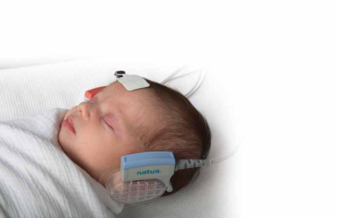 EQUIPMENT YOU CAN TRUST Using the ALGO Newborn Hearing Screener means your program will have the most clinically sound and clinically validated results: with 99.