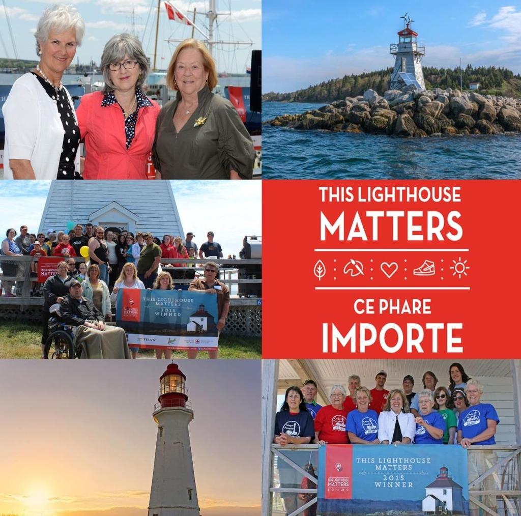 THIS LIGHTHOUSE MATTERS June 2015 Innovative dual crowdfunding and competition platform created and owned by the National Trust Pilot project raised $300,000 for 26 lighthouses in Nova Scotia
