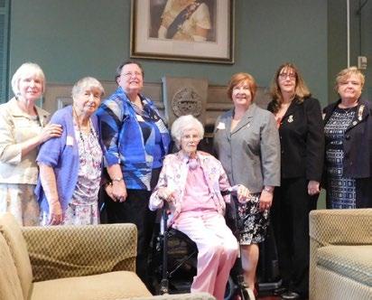In the photo, members of our Chapter are joined by a nurse named Anna and Stephanie Wilsack,