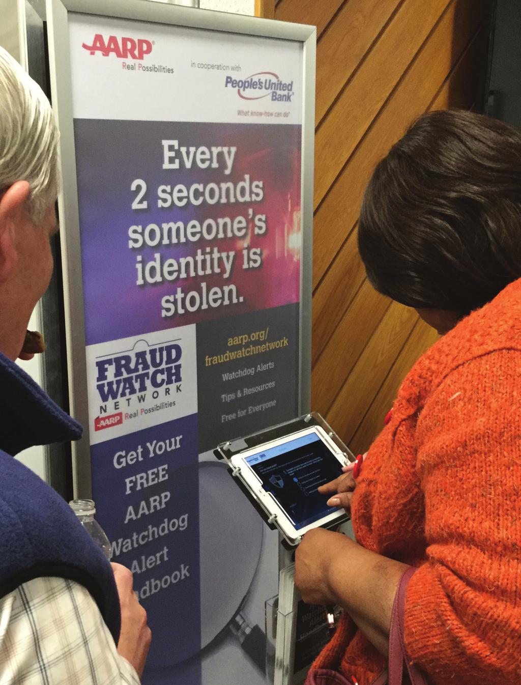 AARP FRAUD WATCH NETWORK PARTNERSHIP Masters Program For more than 20 years, People s United Bank has actively addressed financial crimes against older adults through our Masters Program.