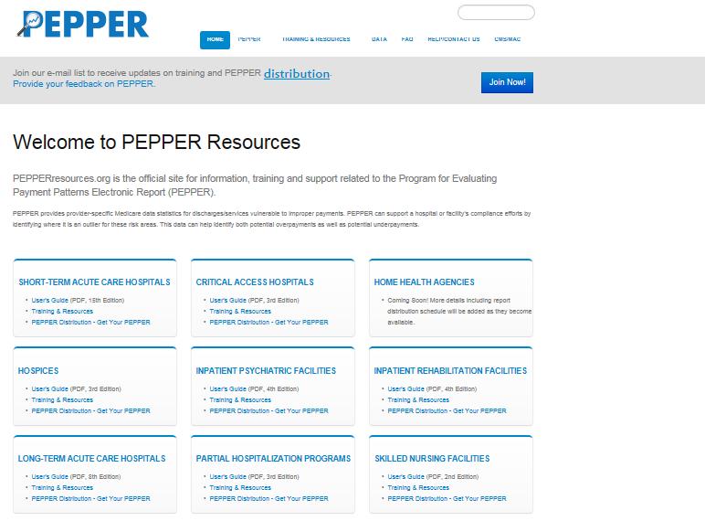 Pepper Resources website
