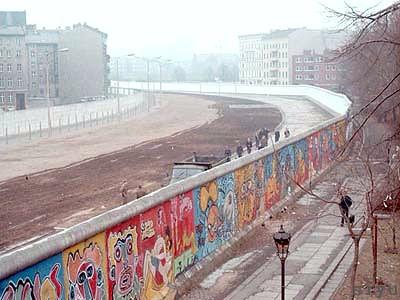 The Berlin Wall: 96.3 miles -26.7 miles on East Berlin border -69.