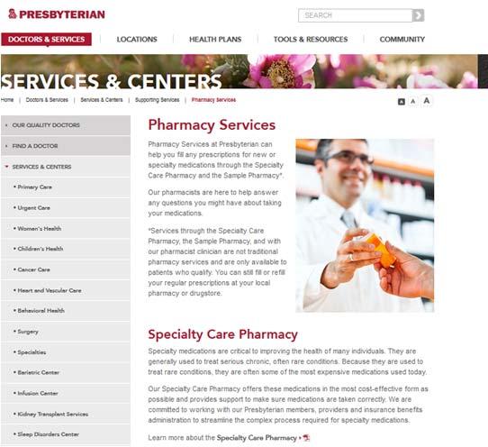 Specialty Pharmacy http://www.prweb.