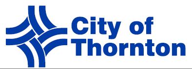 City of Thornton Comprehensive Plan Rewrite Thornton