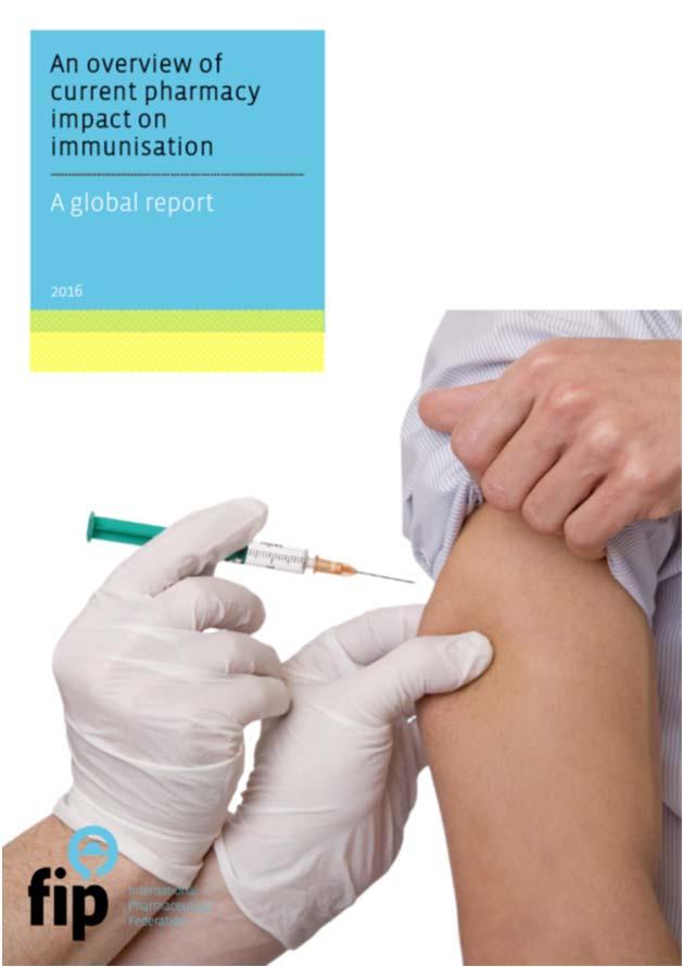 Public health role Prevention through immunization Immunization made by pharmacists in a growing number of both developed and developing countries: USA, Portugal, Ireland, Switzerland, Philippines,