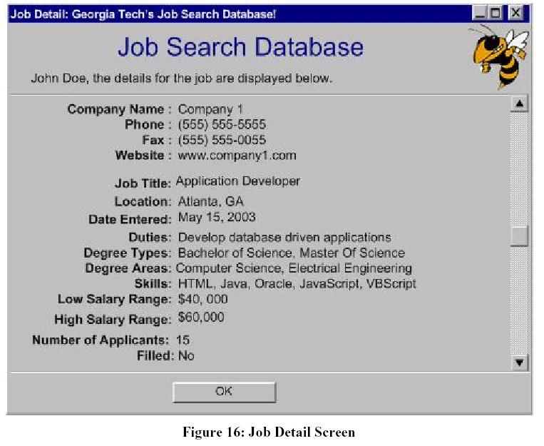 Job Detail: Uconn s Job Search Database Summary of possible screen sequences in the system Here is a summary of possible screen sequences for each