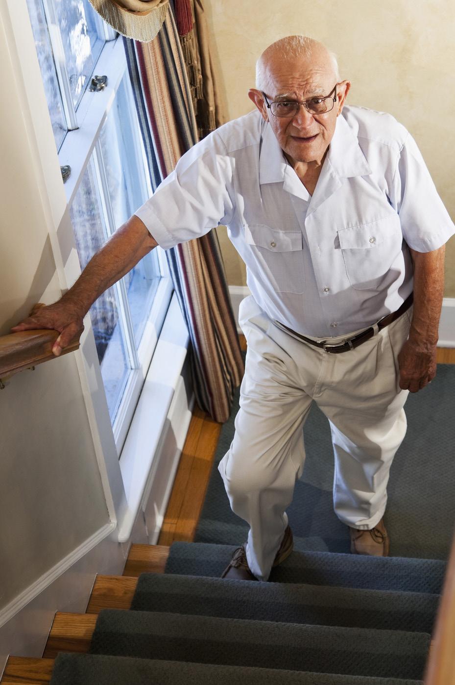 How to prevent falls at home Make Your Home Safe About half of all falls happen at home, but the hazards that cause them are easy to spot and fix. 1. Clear your walkways and stairs.