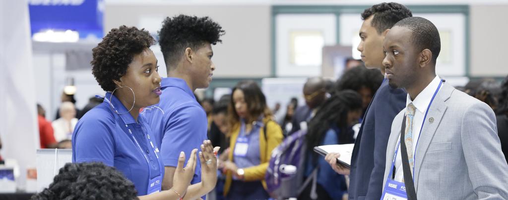 GOLD PARTNER \\ $6,500 1 complimentary booth: expand your presence on the FRC Career Fair floor, and stand out from the crowd 1 complimentary interview booth Logo with hyperlink on the NSBE website 1