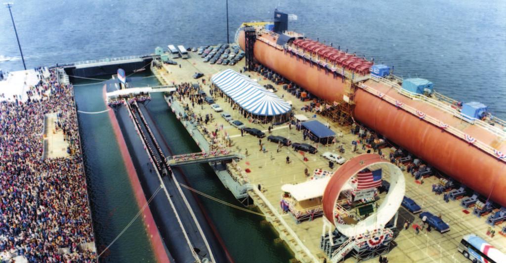 Photo courtesy of General Dynamics Electric Boat to know the general superintendent of the steel trades, Elio Brittaglia, and several other management types in the shipyard who had essentially