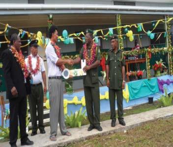 Lata Correc onal Centre was officially opened on the 6 December 2013. A new Correc onal Centre is nearing comple on at Gizo in the Western Province and is expected to be opened in March 2016.