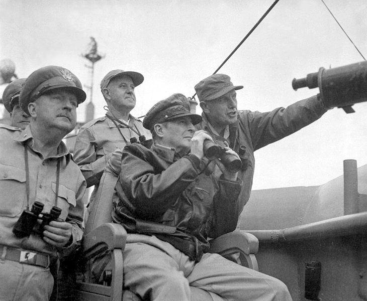 Douglas MacArthur He exceeded, then outright