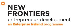 New Frontiers Enterprise Programme Structured business development training over a year (3