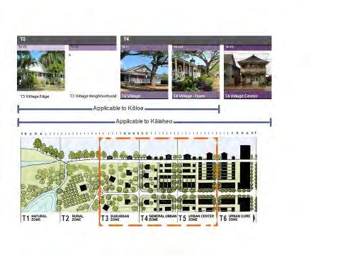 User-friendly graphics and charts were incorporated and new missing middle housing types were introduced for Kauai carriage house, courtyard apartment, cottage, cottage court -- denser housing than