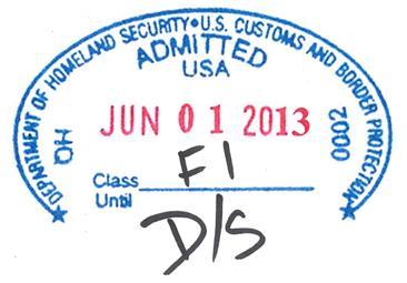 Port of Entry Stamp in your Passport Date of Entry: Your date of entry should be noted on the Port of Entry stamp.