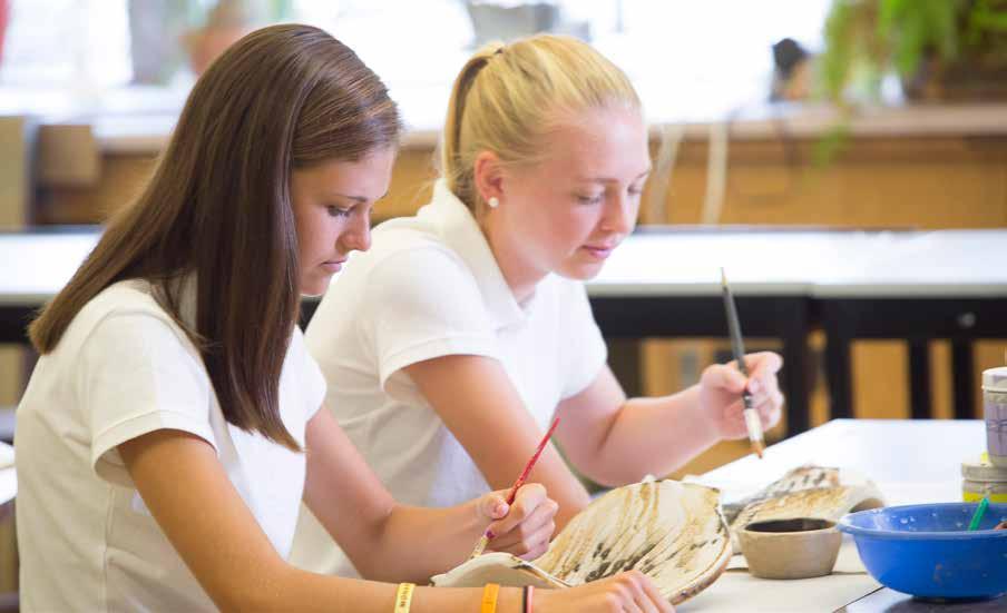 You Belong in Award-Winning, Creative Art Programs Both Mother of Mercy and McAuley s award-winning visual art, music and theater departments are among the strongest in the city; these successful