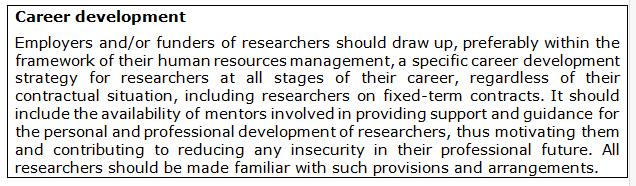 1.4 Capacity of the researcher to reach or re-enforce a position of professional maturity/independence Applicants should demonstrate how the proposed research and training will contribute to their